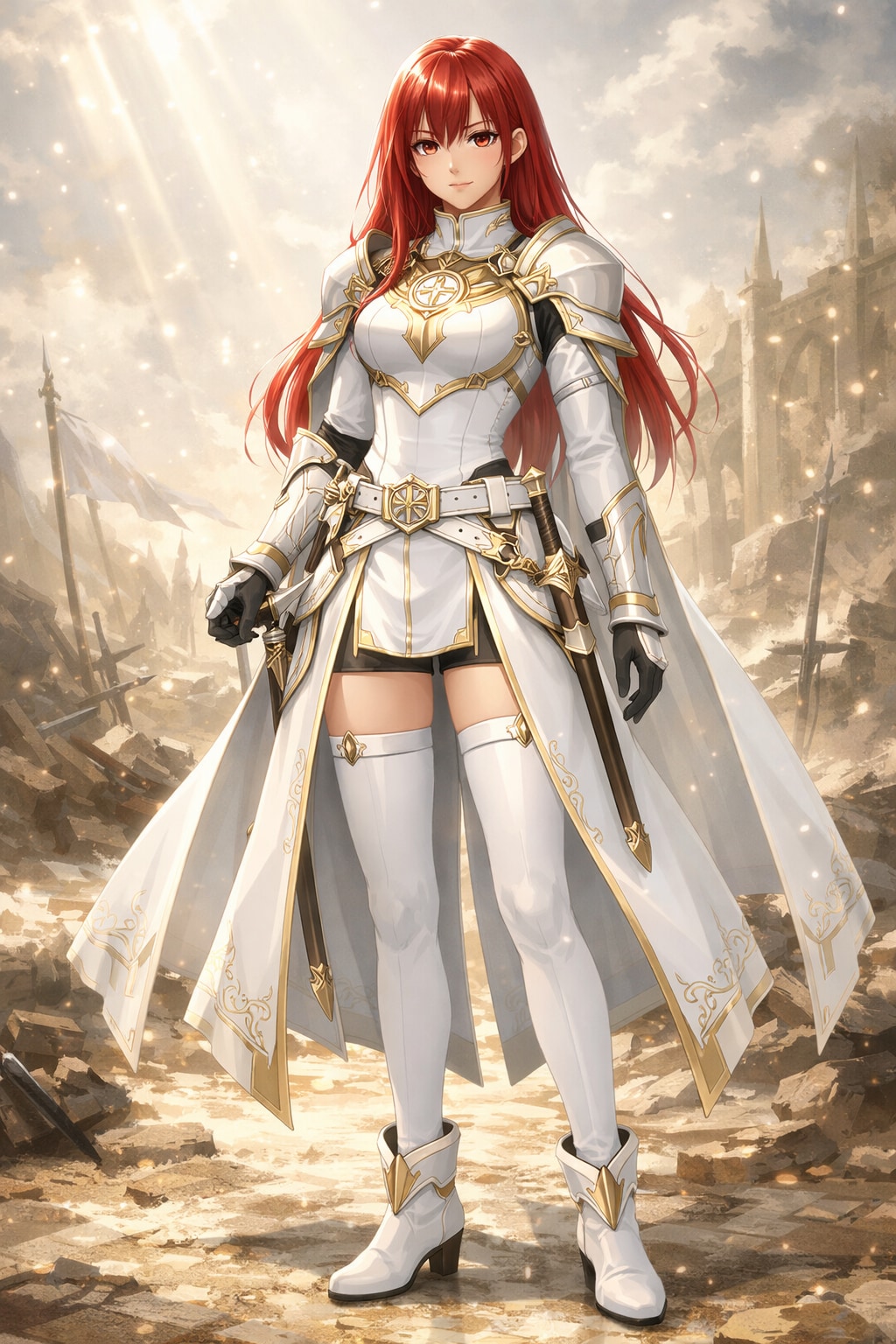 聖騎士 ビジュアル･衣装一新＋近衛騎士団最高司令官