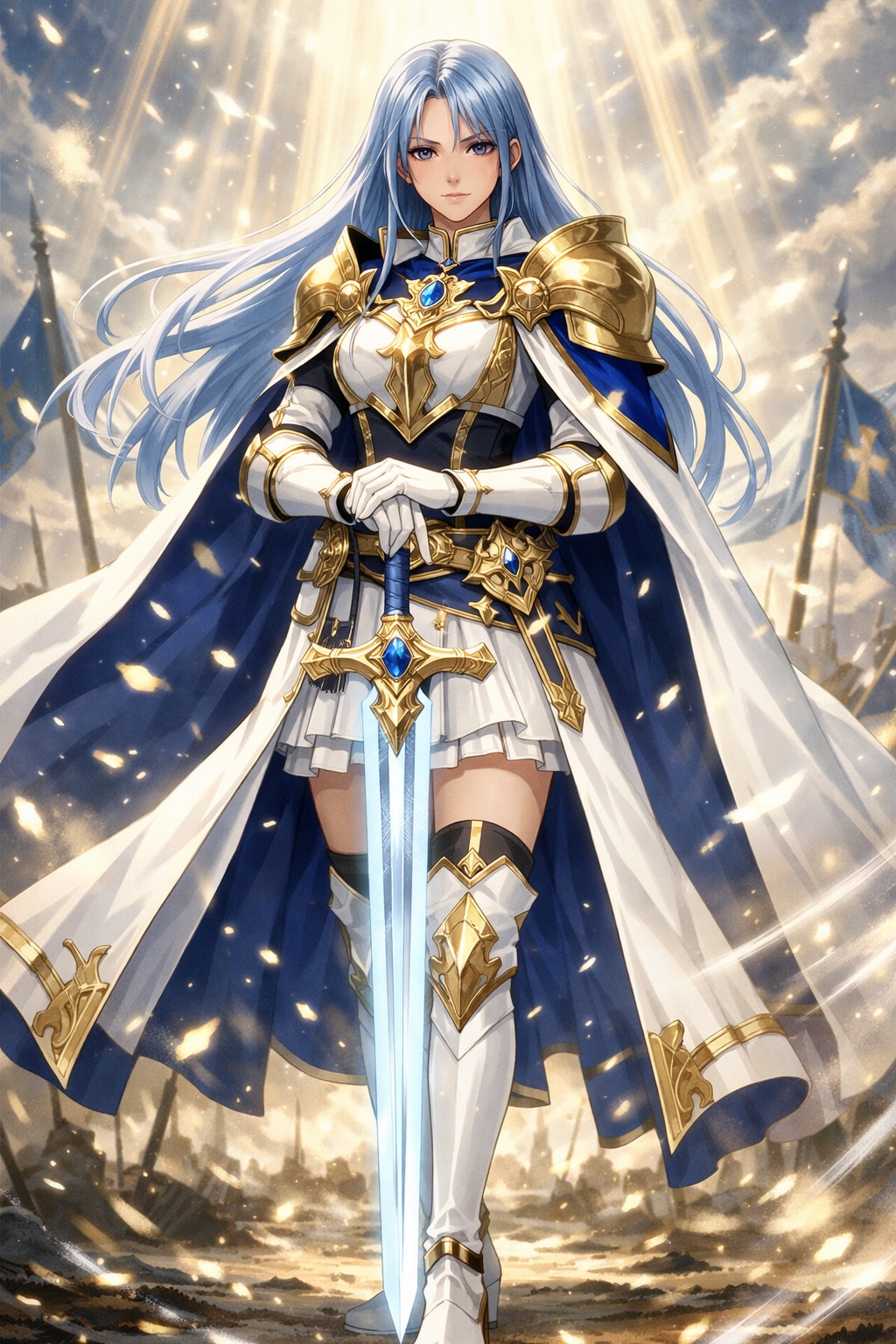 聖騎士 ビジュアル･衣装一新＋近衛騎士団最高司令官