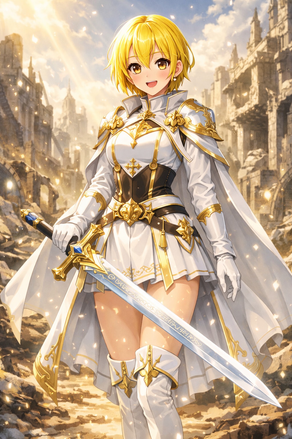 聖騎士 ビジュアル･衣装一新＋近衛騎士団最高司令官