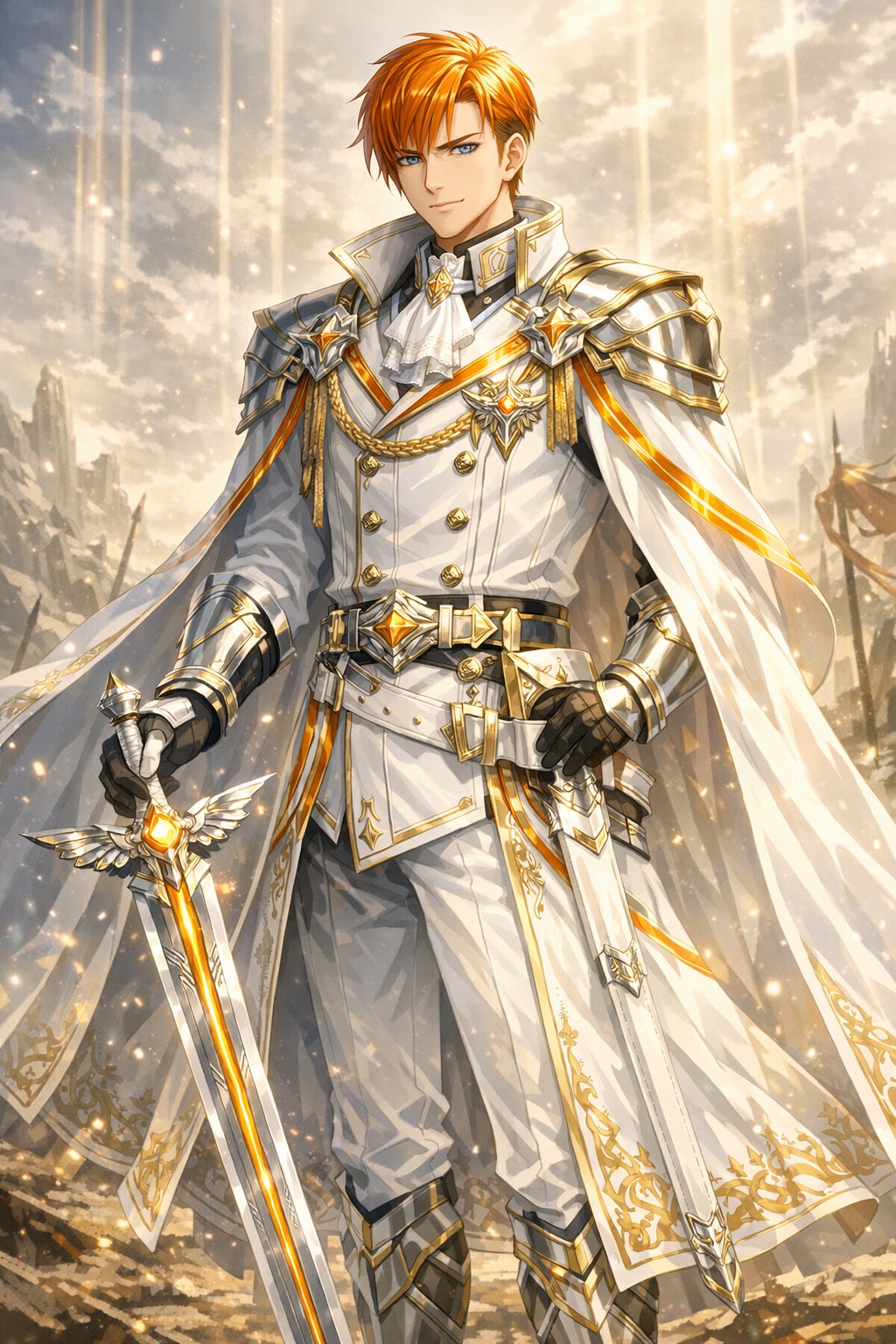 聖騎士 ビジュアル･衣装一新＋近衛騎士団最高司令官