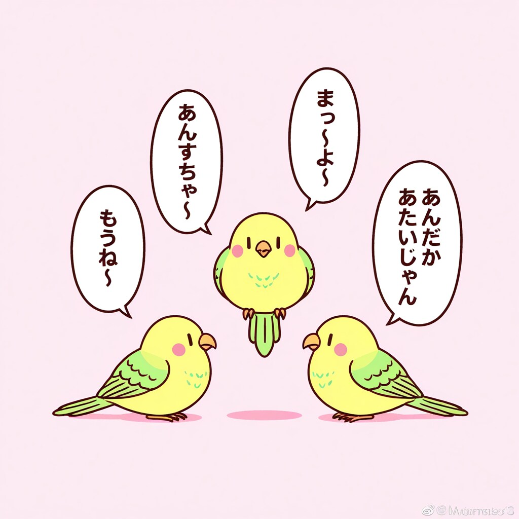 気まぐれインコ