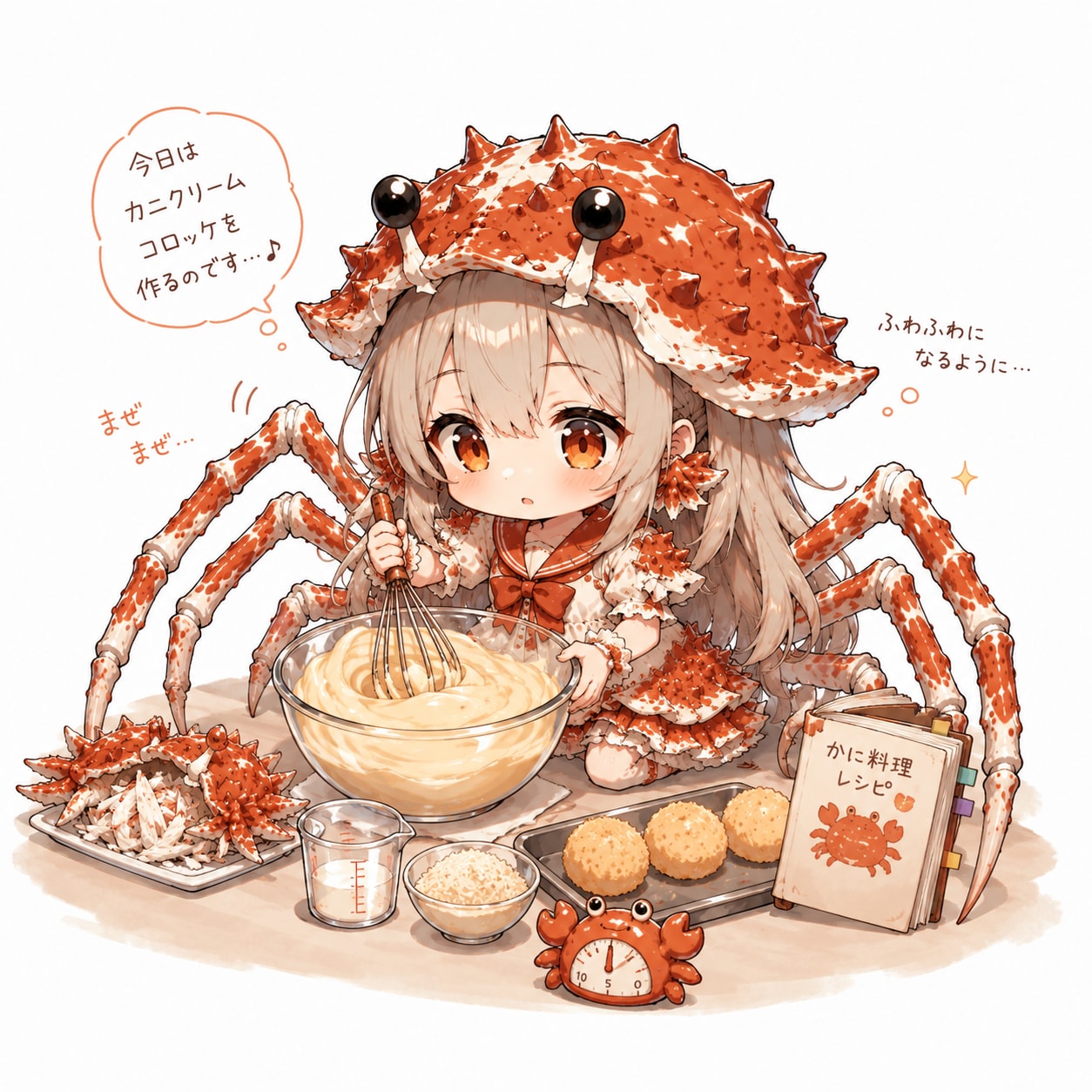 相談役室カニ料理係 タカアシガニ娘 カーニャ
