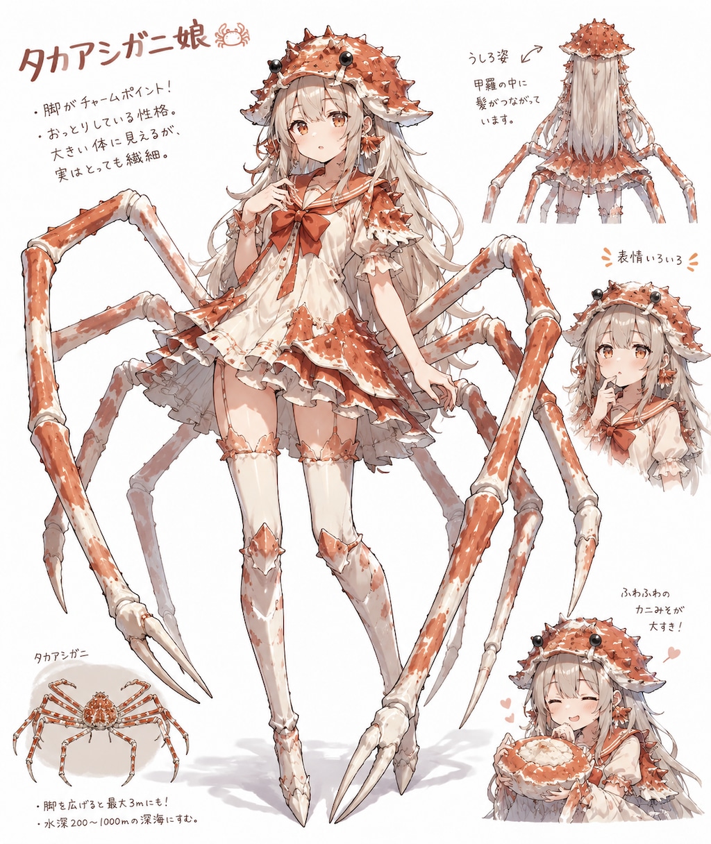 相談役室カニ料理係 タカアシガニ娘 カーニャ
