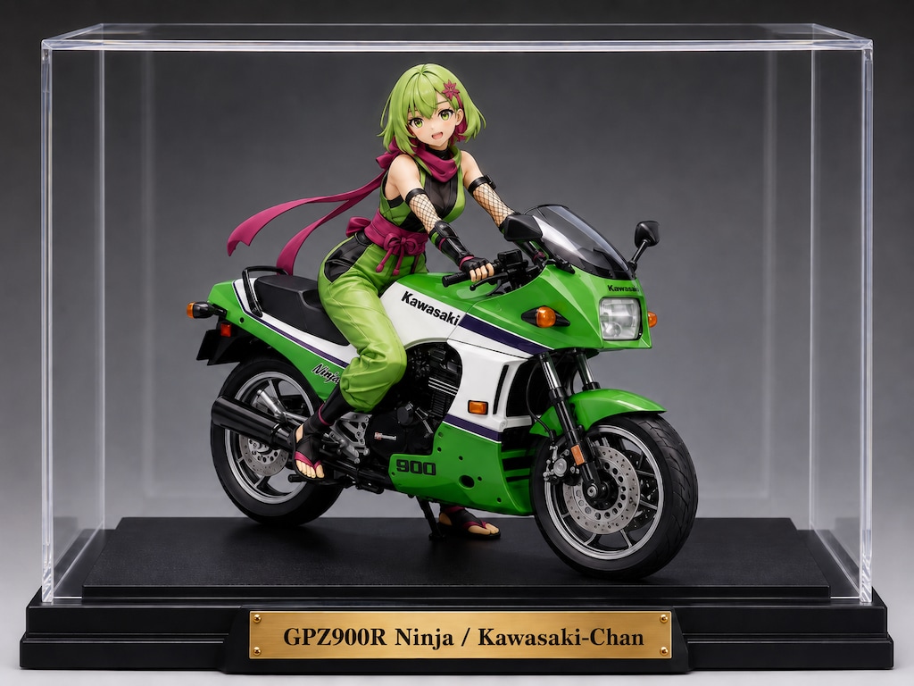 川崎ちゃん＋緑Ninja フィギュア（初回購入者特典付き）