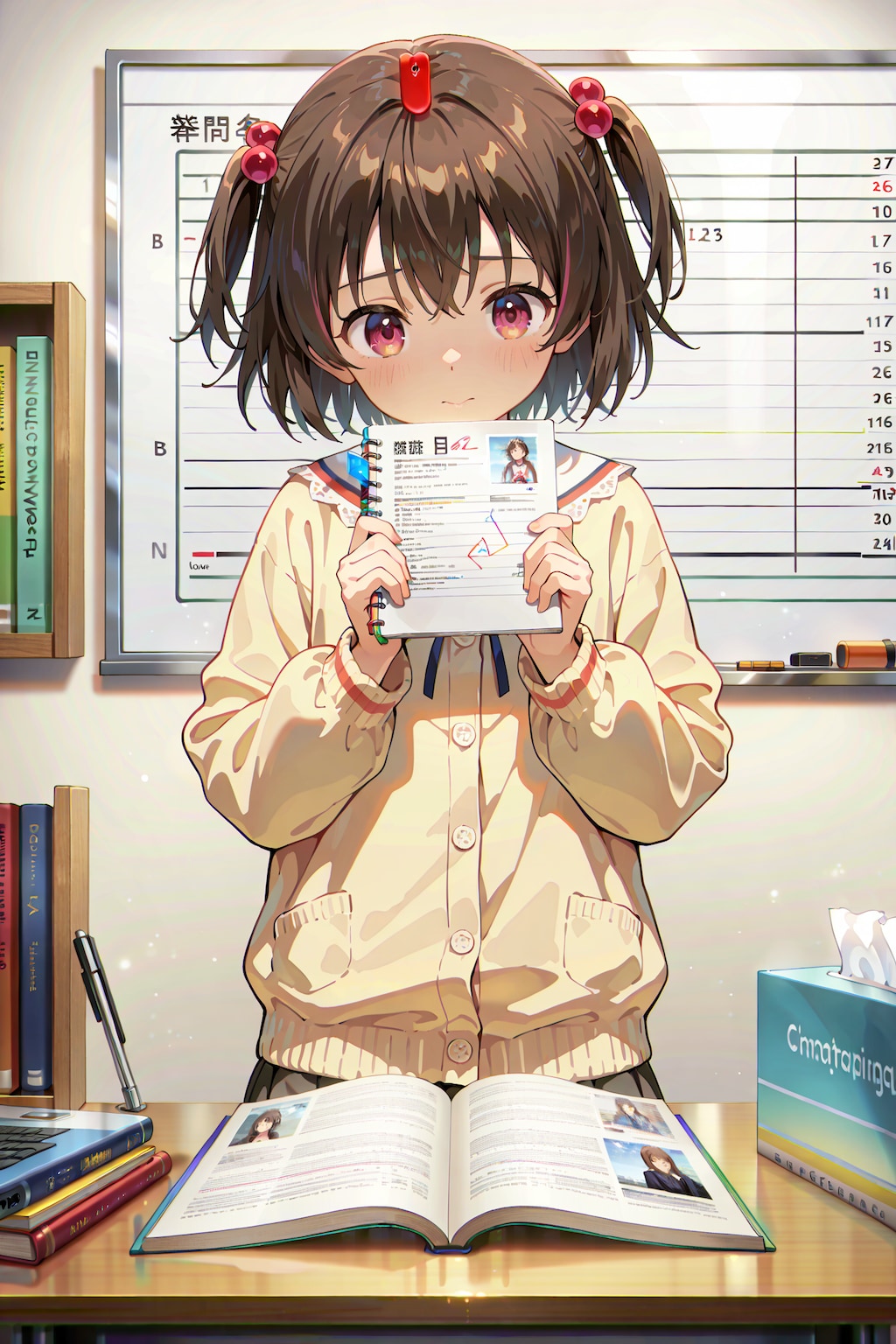 勉強中の女の子は可愛い説 Y324