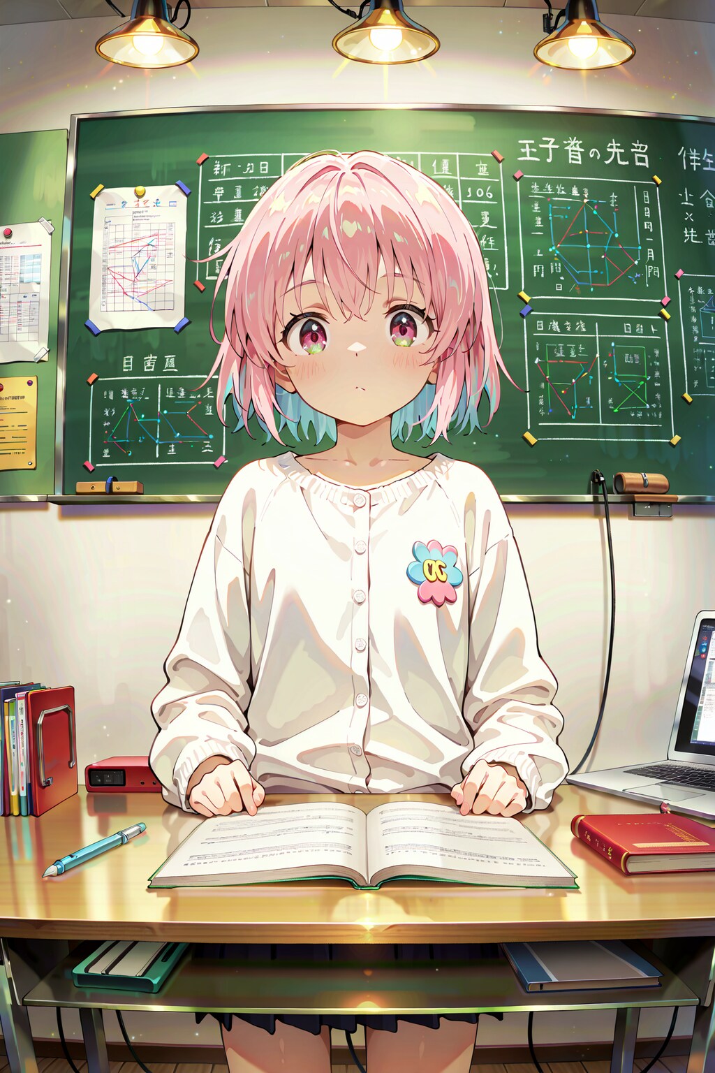 勉強中の女の子は可愛い説 Y324