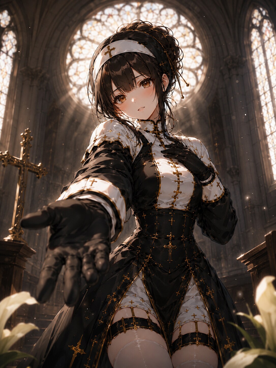 祈りの手　セリナ | の人気AIイラスト・グラビア