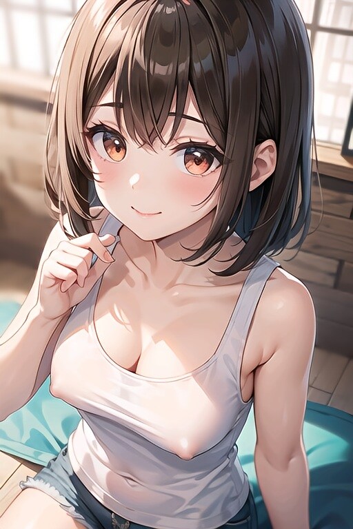 タンクトップ姉ちゃん