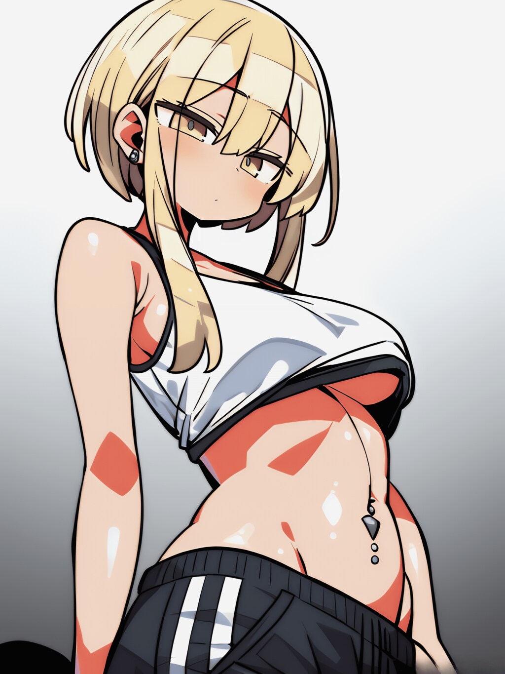 アーティスティックでスポーティなギャル