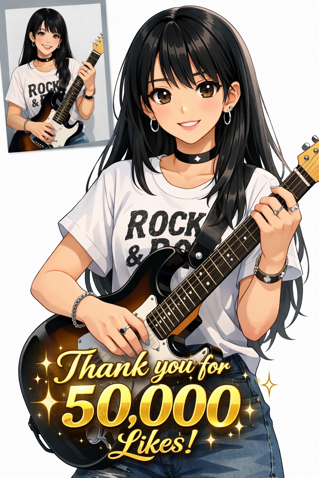 50,000イイねをありがとう