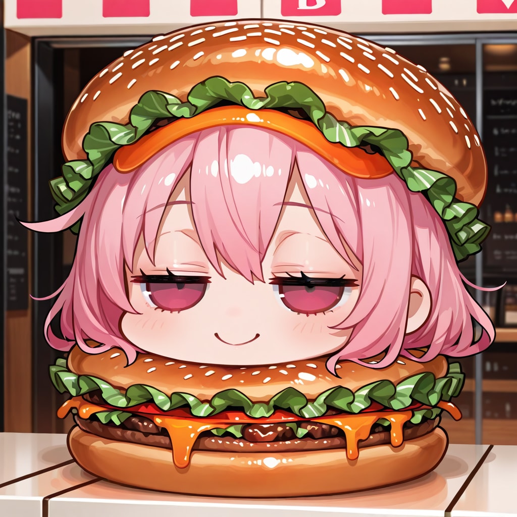 ハンバーガーレディ、現る！