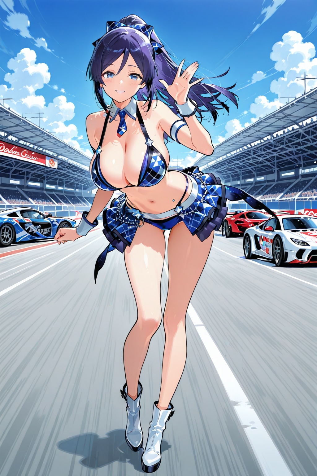 レースが、始まるよ❤
