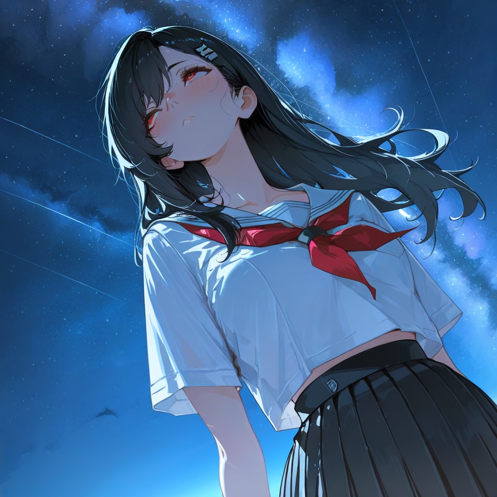 天の川とししょちゃん