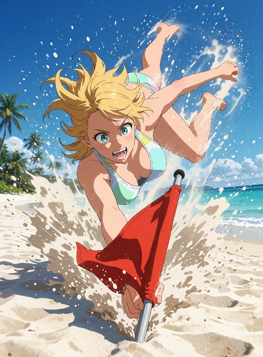 ビーチフラッグ
