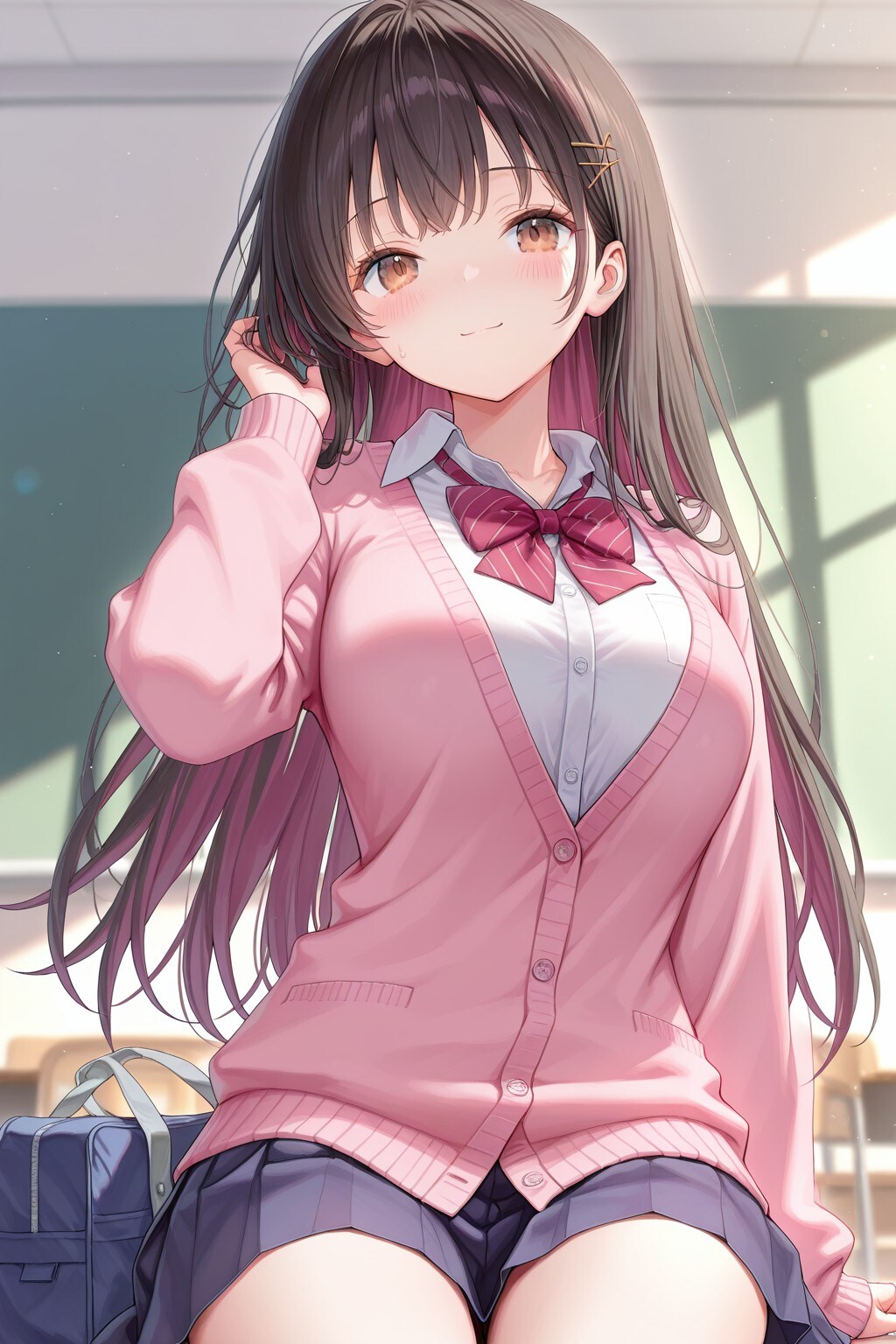 秋のJK(カーディガン三色)