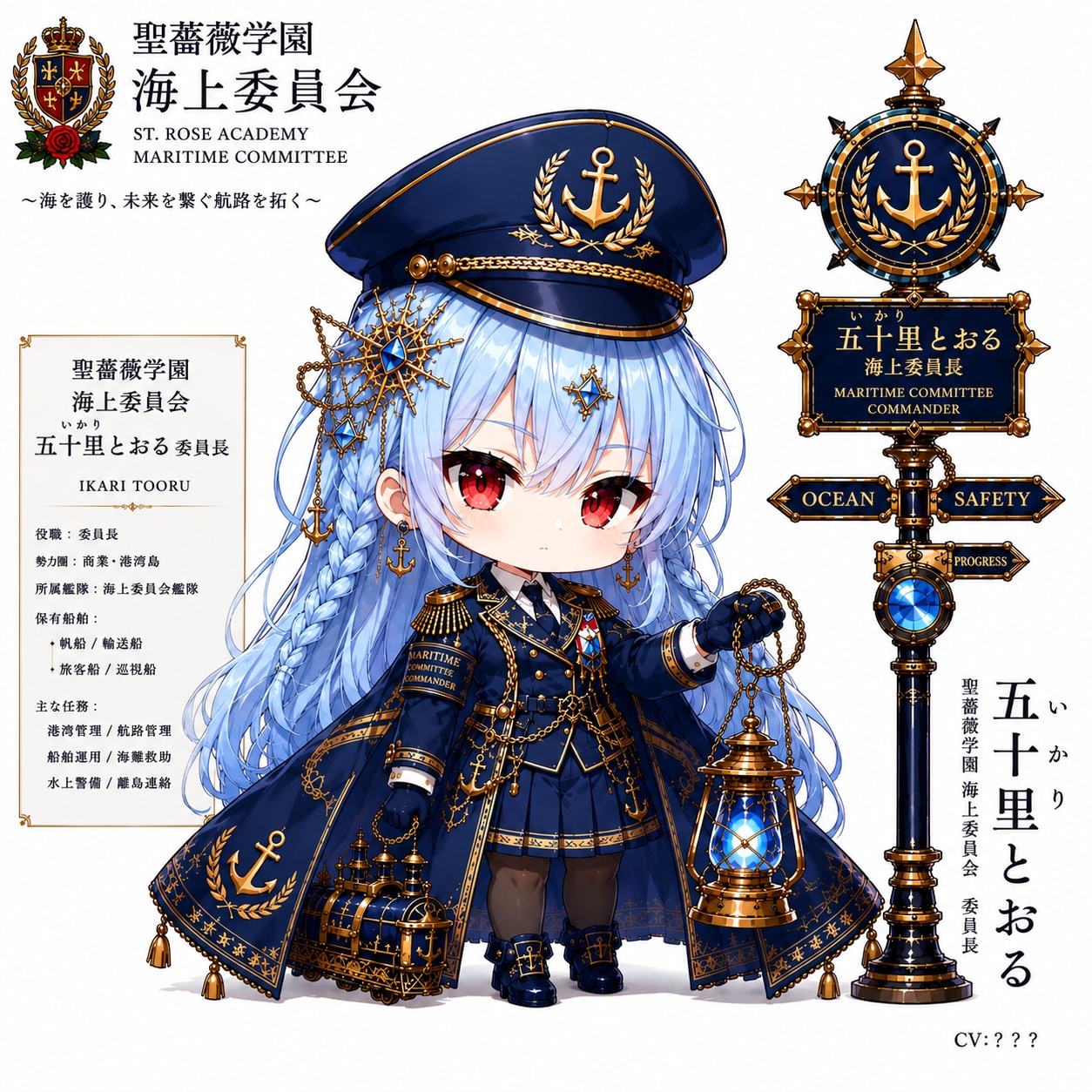 聖薔薇学園編〜海上委員長 五十里とおる〜 | の人気AIイラスト・グラビア