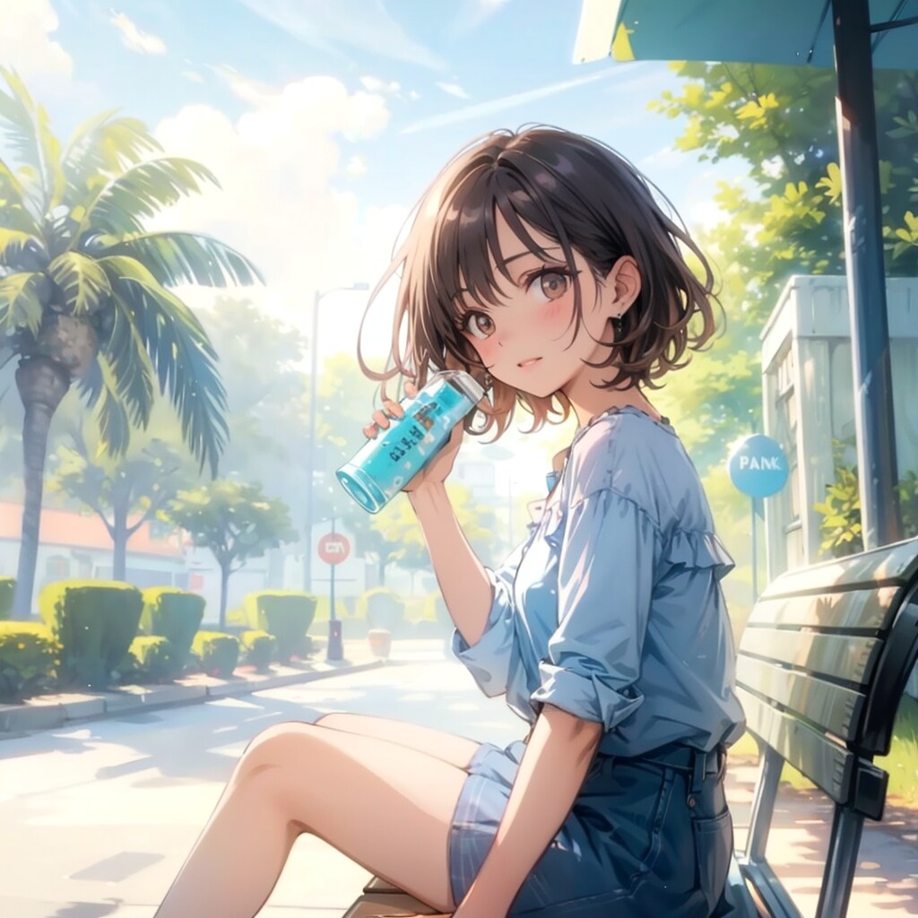 暑いね | の人気AIイラスト・グラビア