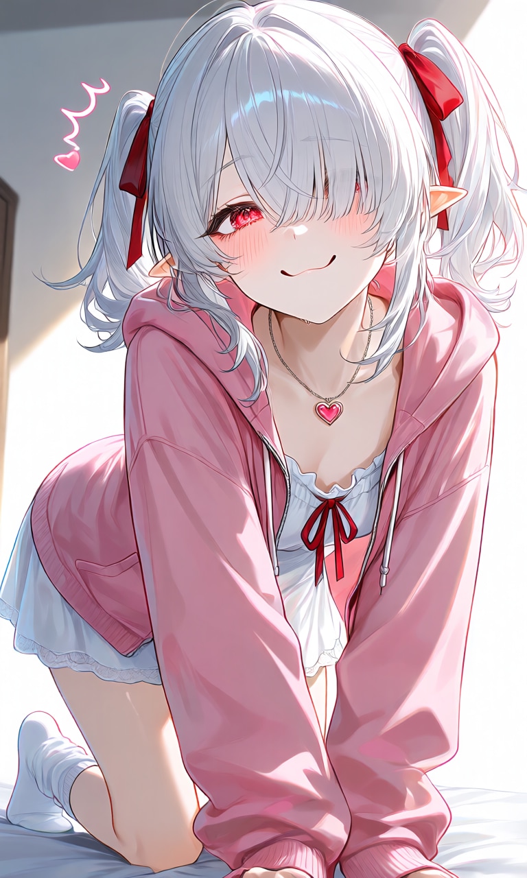 14、朝起こしに来たシロネさん