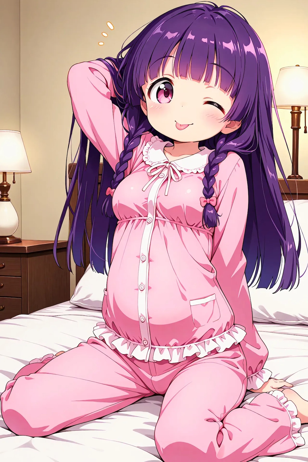 おはようござい・・・あれ！？