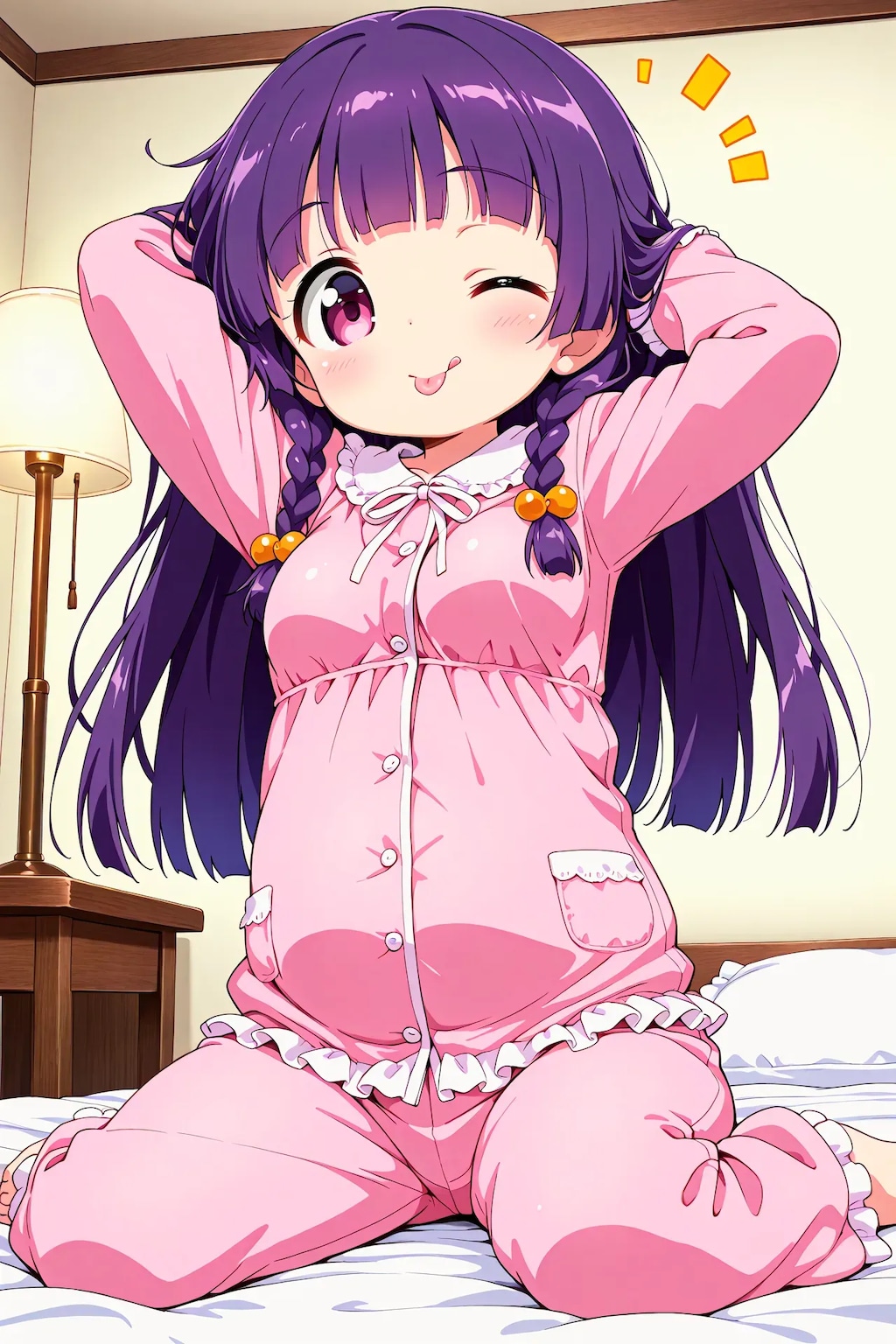 おはようござい・・・あれ！？