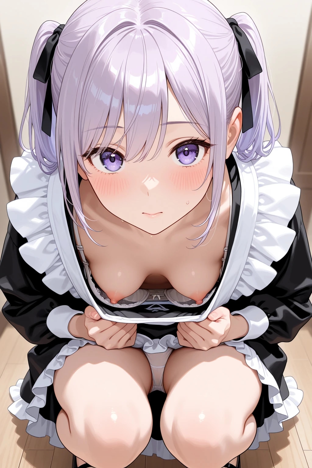 91000いいね感謝の胸チラ