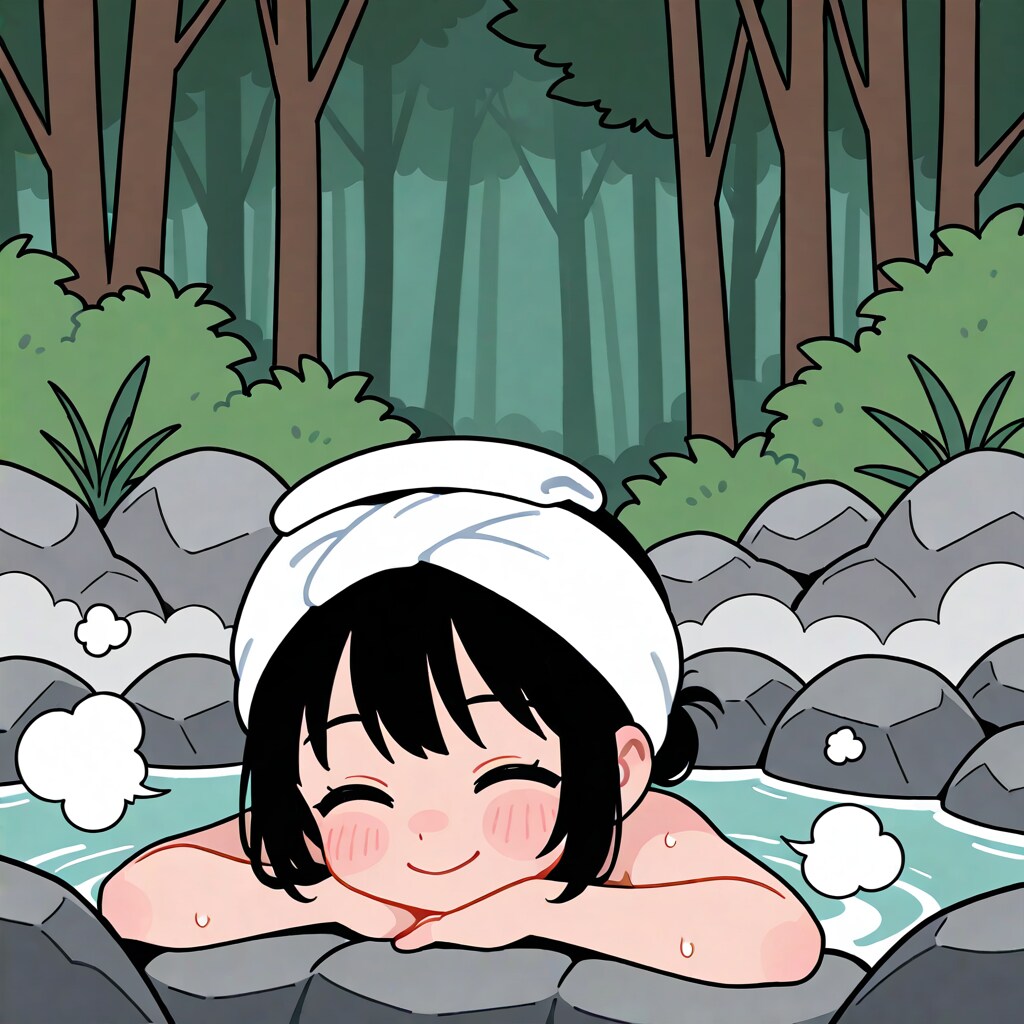 露天風呂ガール