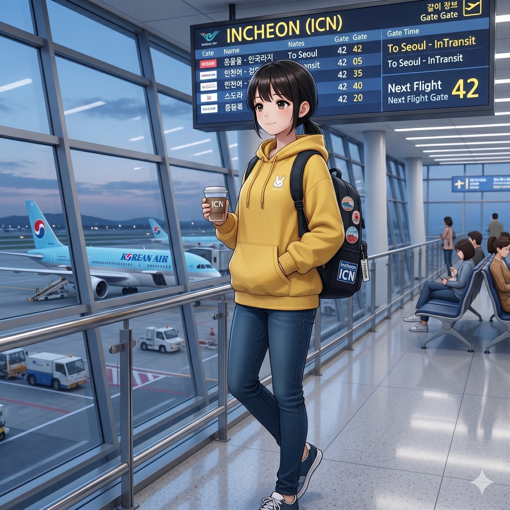 仁川国際空港 | の人気AIイラスト・グラビア