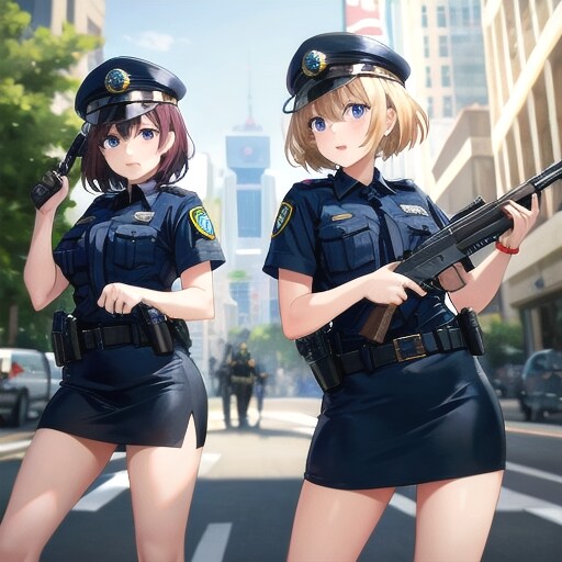 女性警官