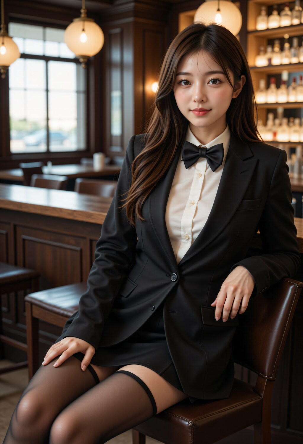 タキシード姿のバーテンダー