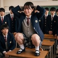 【衝撃】屈辱の舞台は教室の机：多数男子の前で「晒し上げ」られた女子生徒の悲劇 11枚目