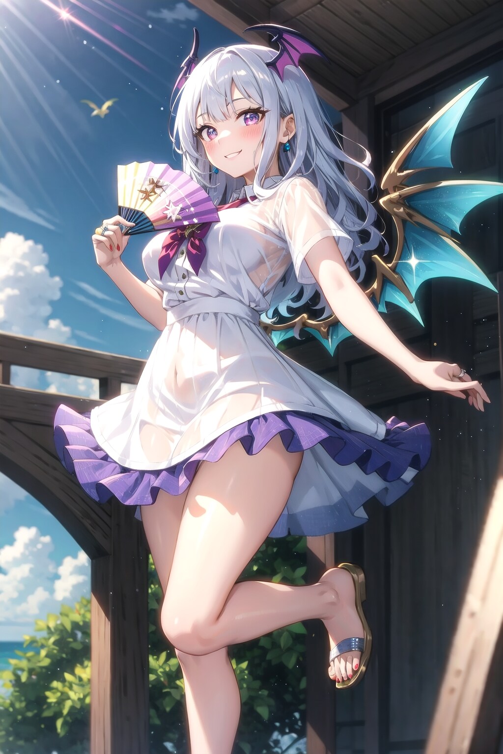 扇好きの吸血鬼