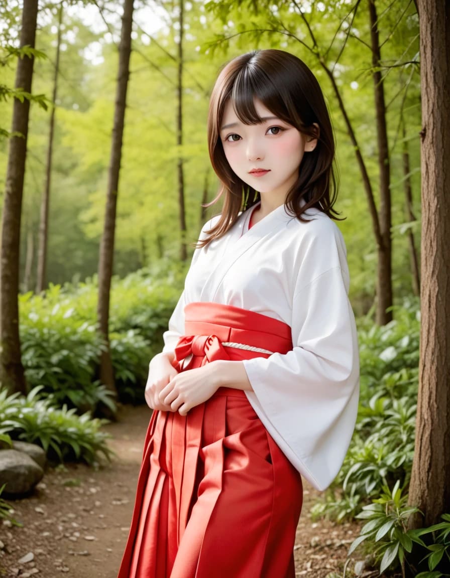 巫女コスREMIさん