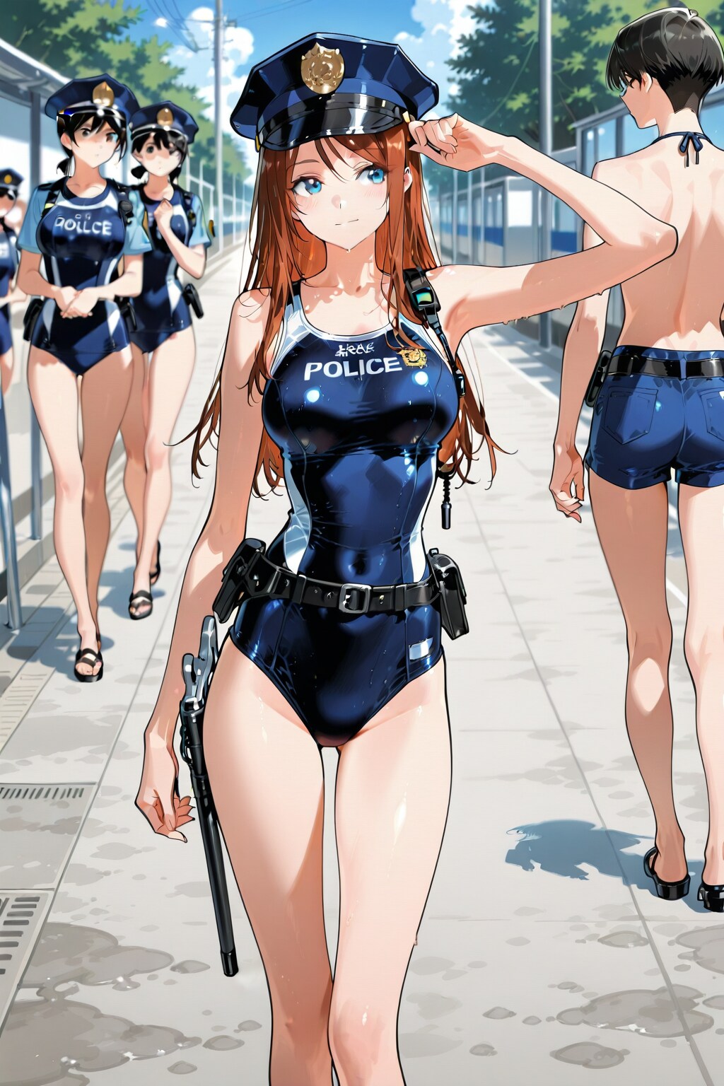 01/09の　スク水ポリス