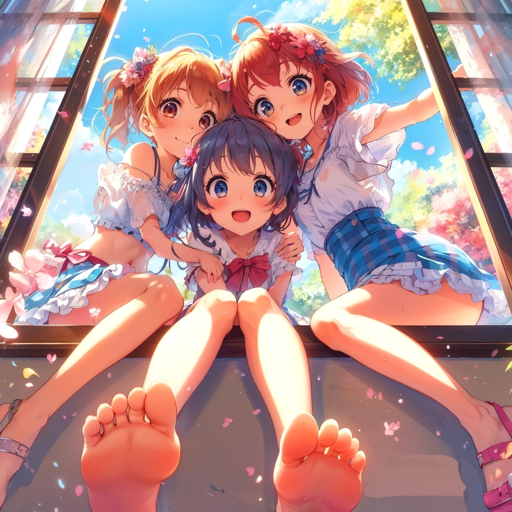 夏の扉 | の人気AIイラスト・グラビア