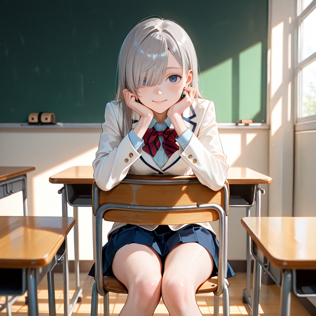 由璃亜 school uniform (7)