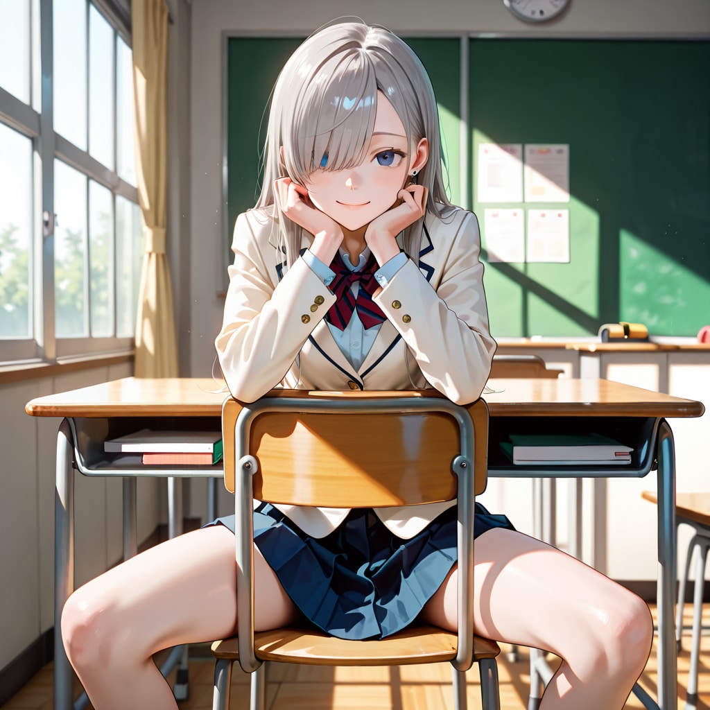 由璃亜 school uniform (7)