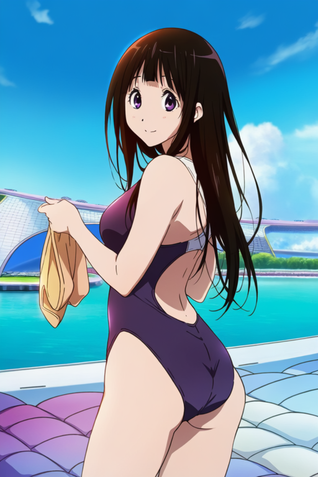 千反田えるの競泳水着姿　詰め合わせ　第15弾