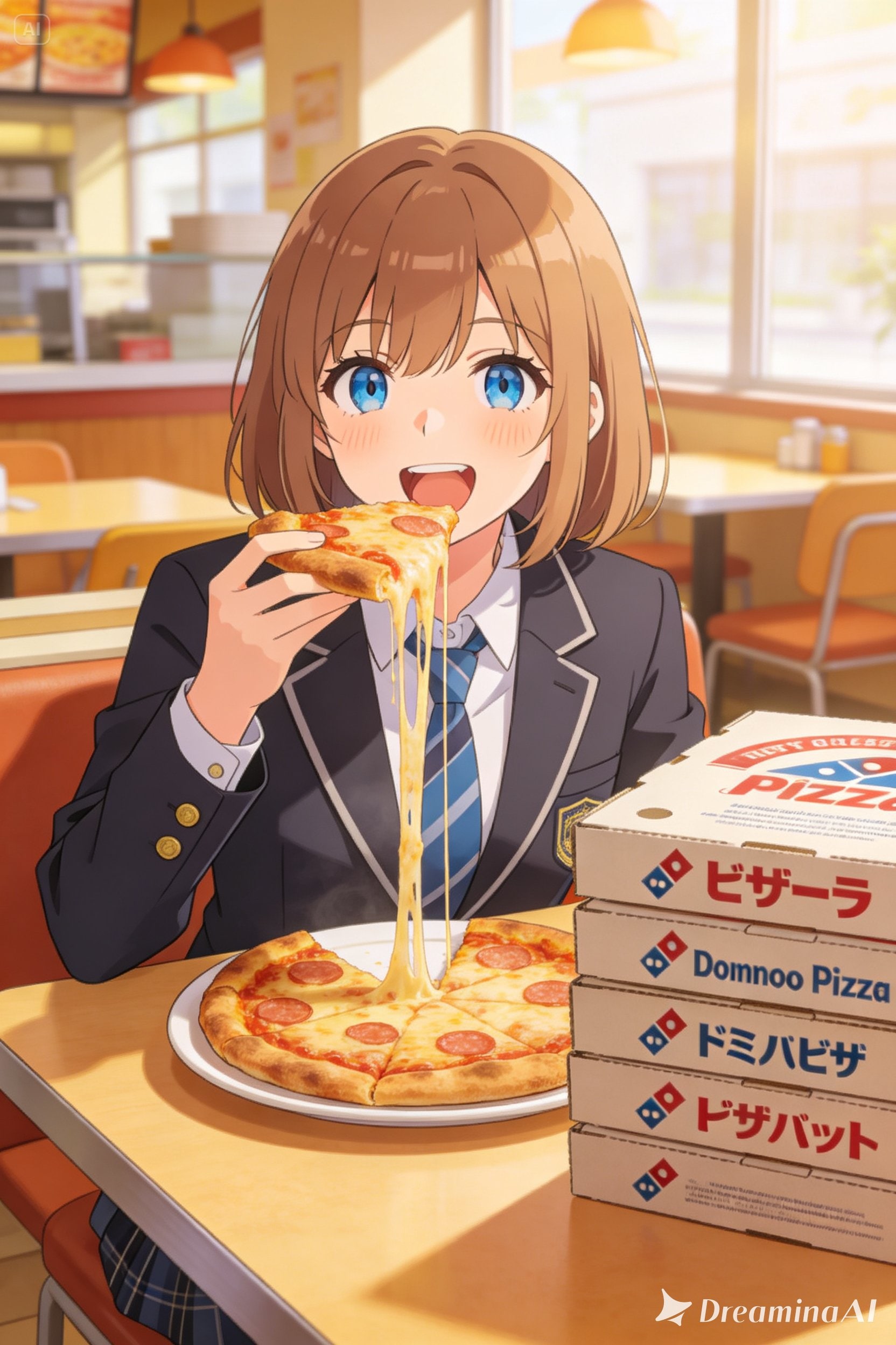 ピザチャレンジ | の人気AIイラスト・グラビア