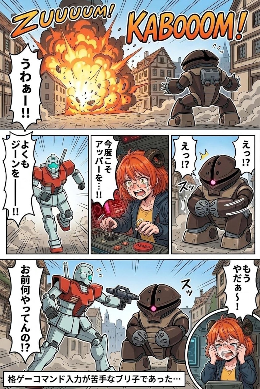 👑続・アッガイ大地に立つ!?