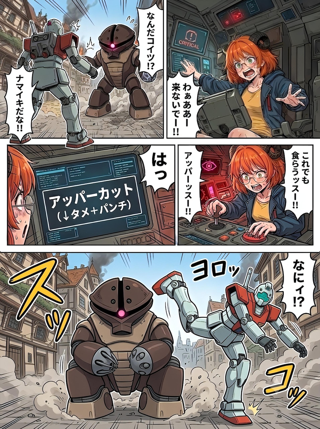 👑続・アッガイ大地に立つ!?