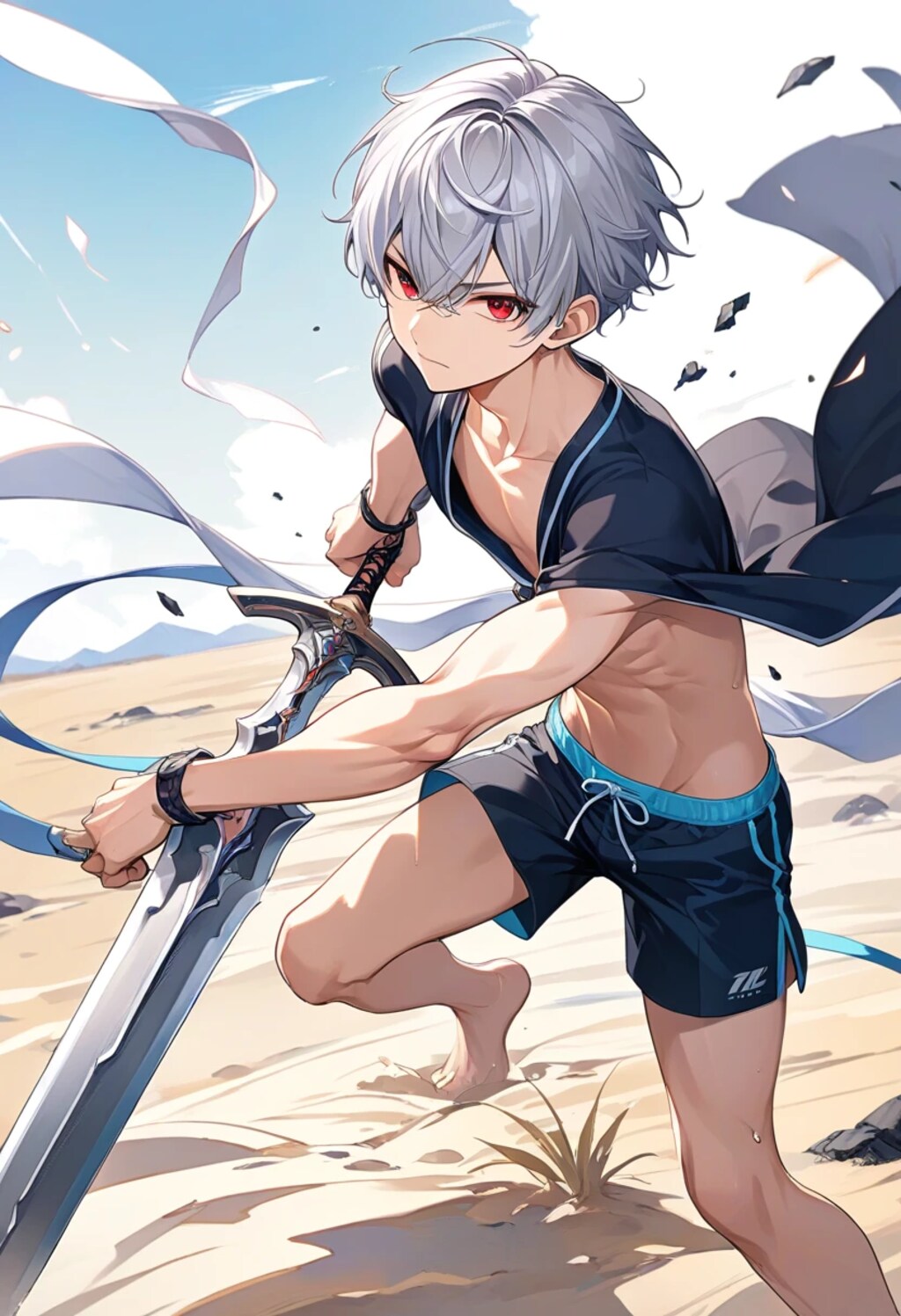 海パンで勇者撃退するラーヴィ