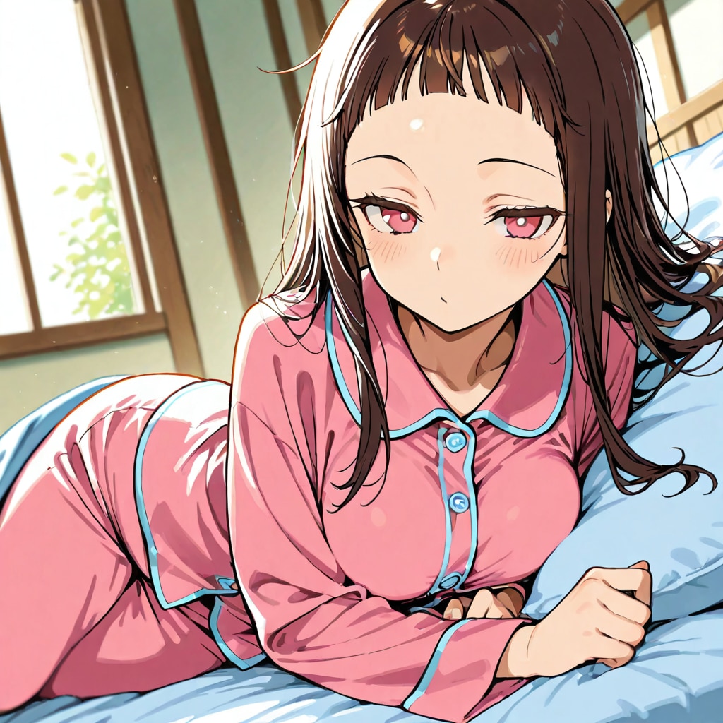 まだ眠い | の人気AIイラスト・グラビア