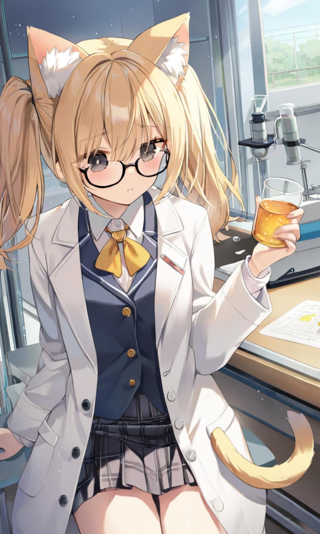 まや「ふぅ疲れた」こるり「化学部ですなあ」