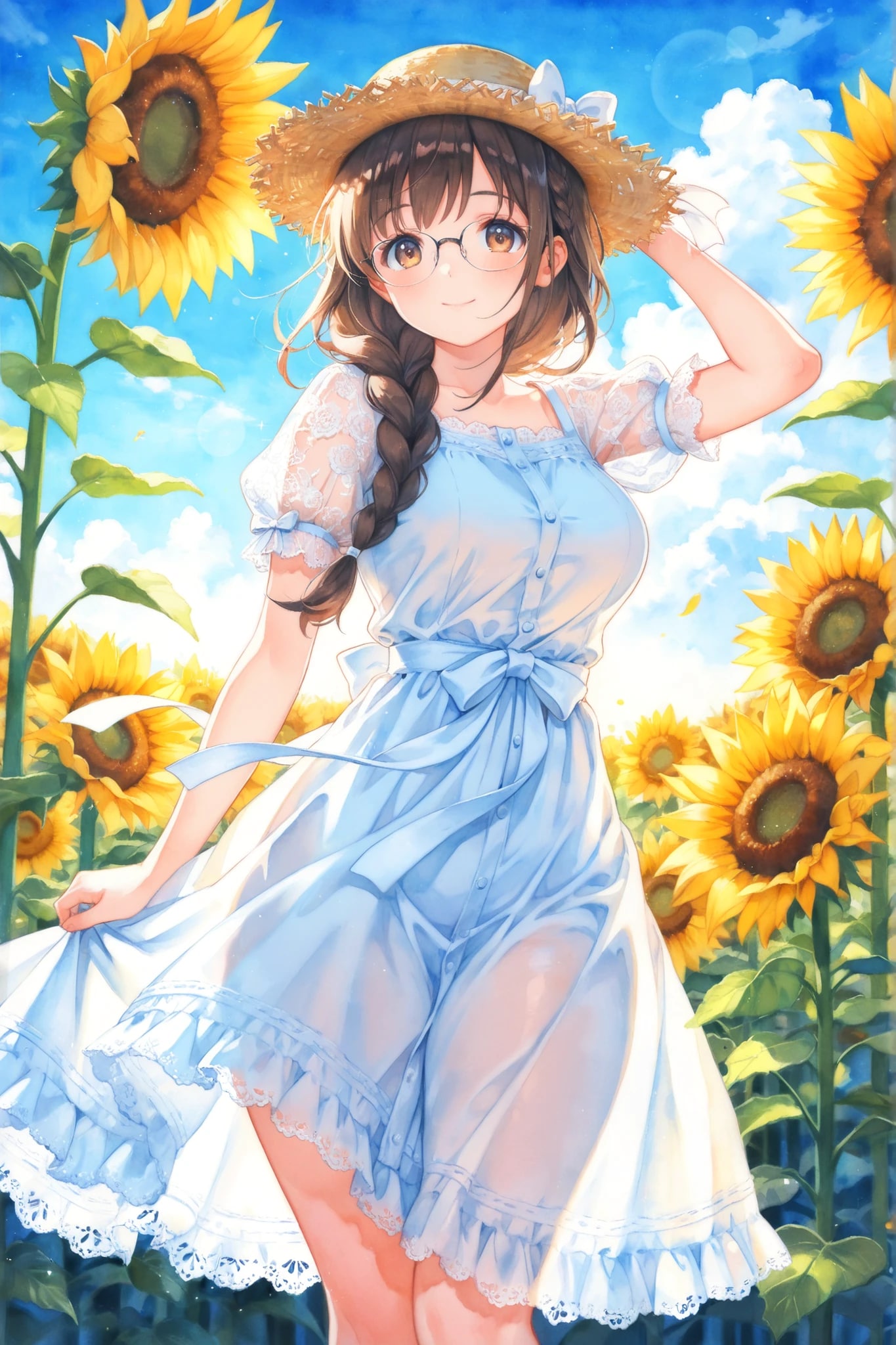 ひまわり迷路