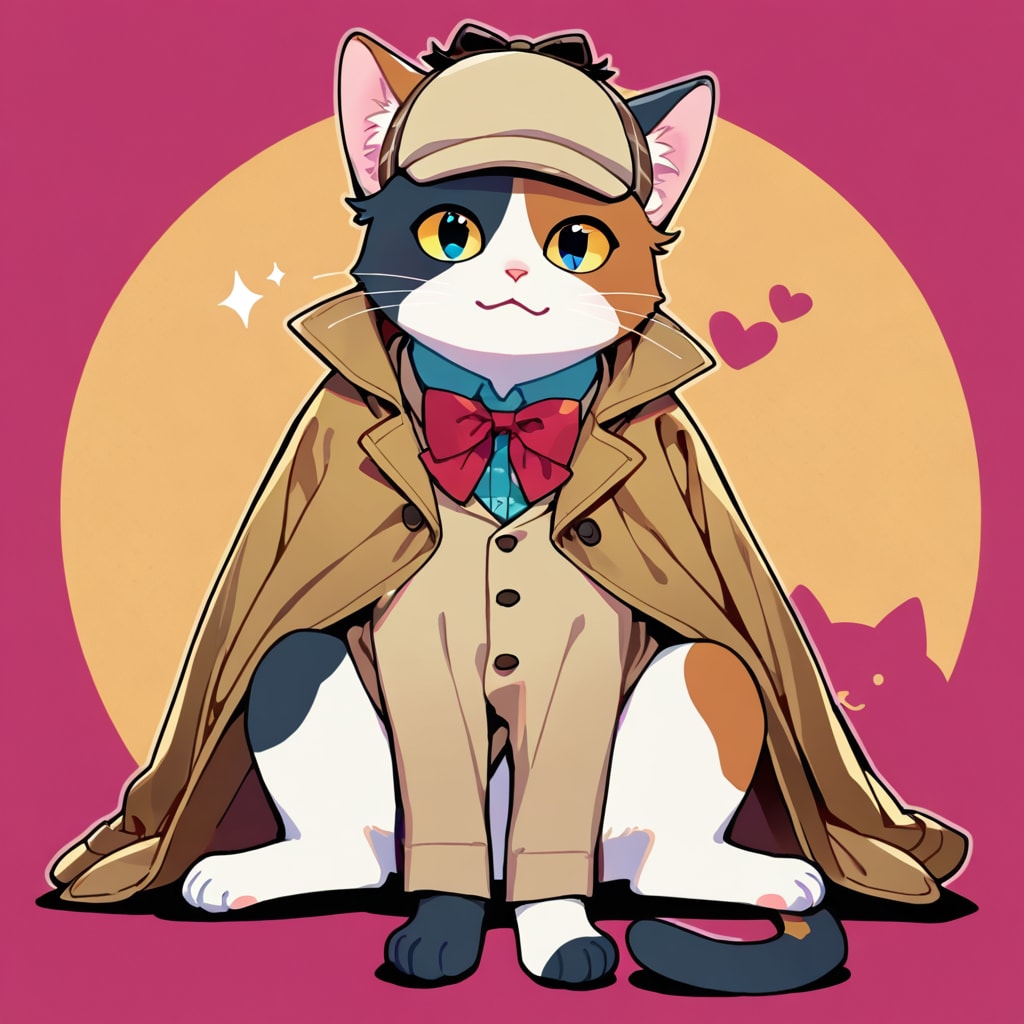 三毛猫ホームズ | の人気AIイラスト・グラビア