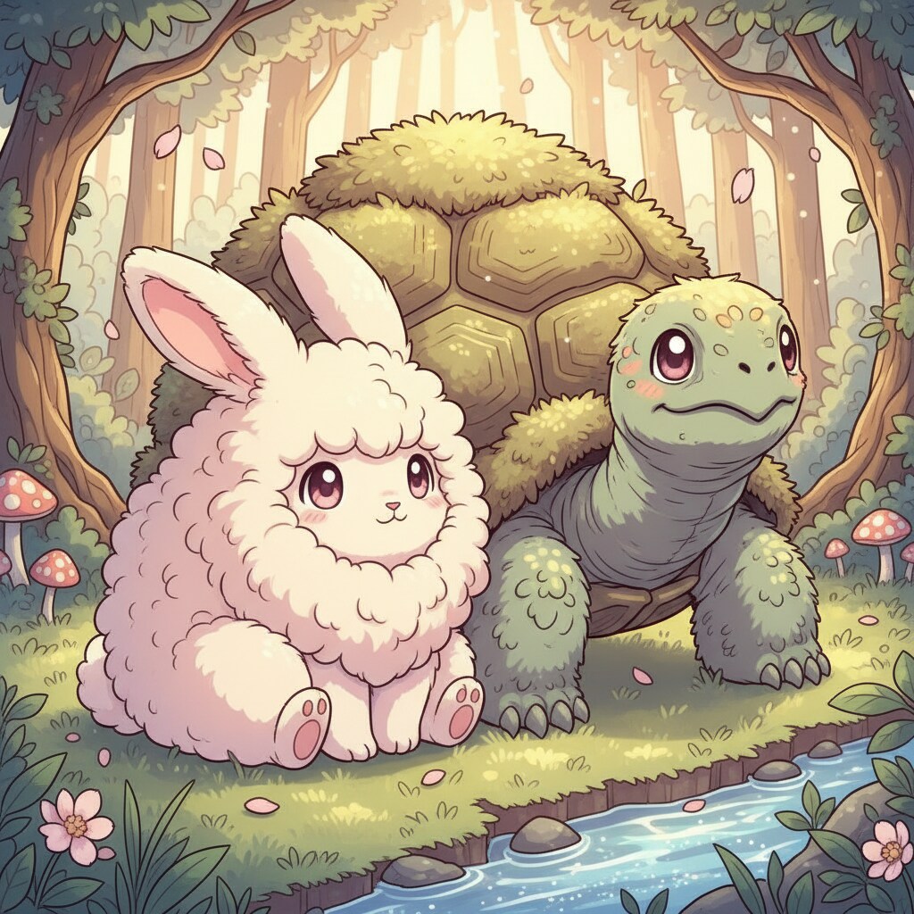 Geminiでモコモコ🐢🐰