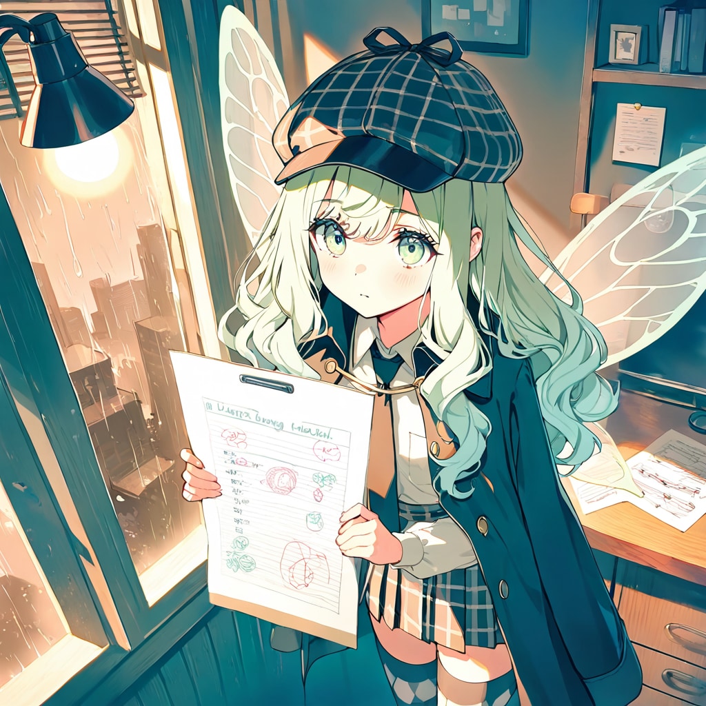 探偵風 | の人気AIイラスト・グラビア