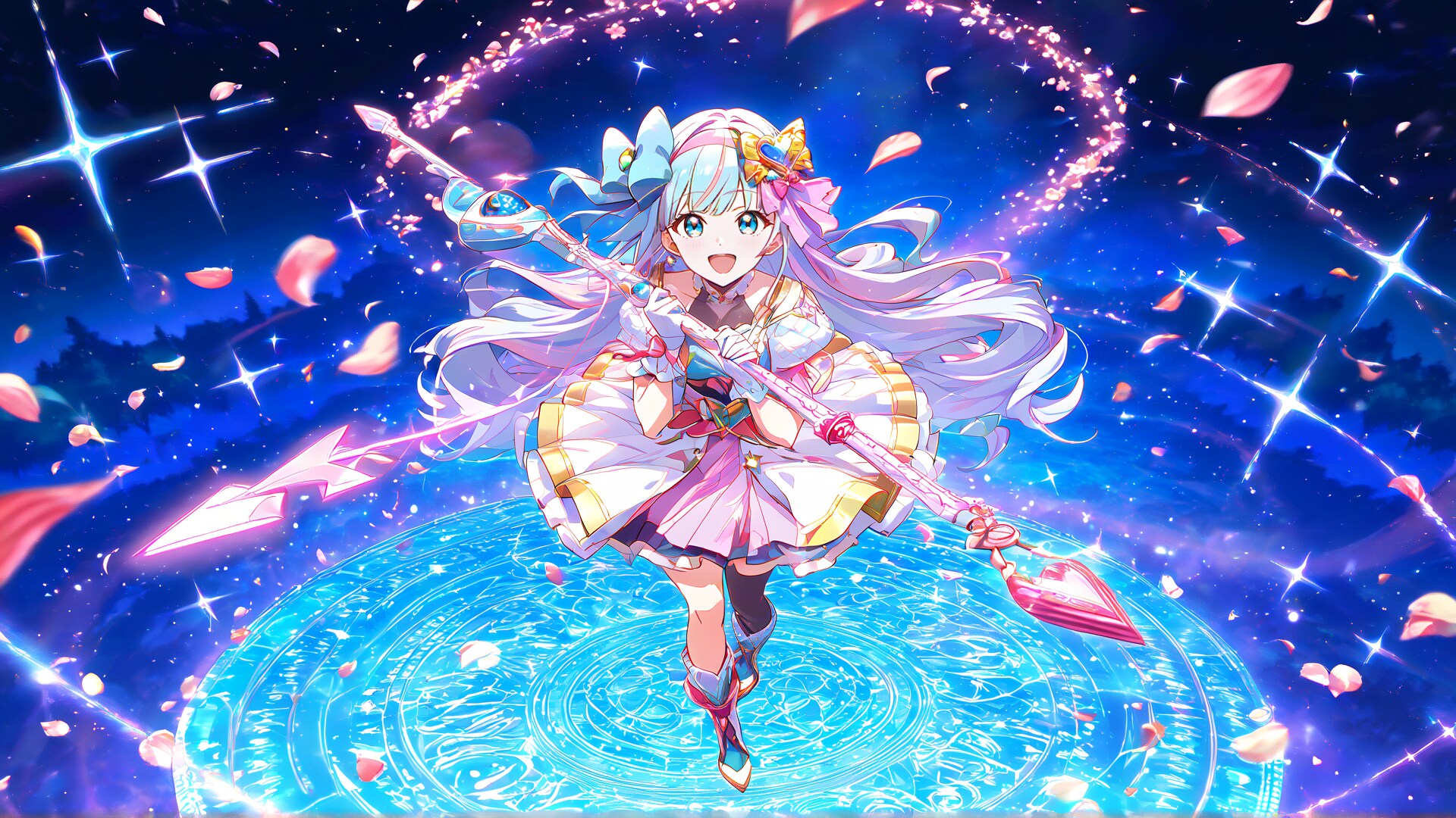 魔法少女《Stable Diffusion XL版》