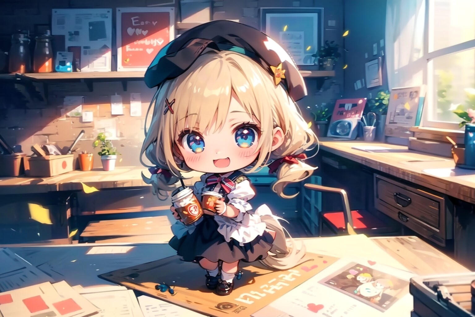 飲み物、お持ち帰り。 | の人気AIイラスト・グラビア