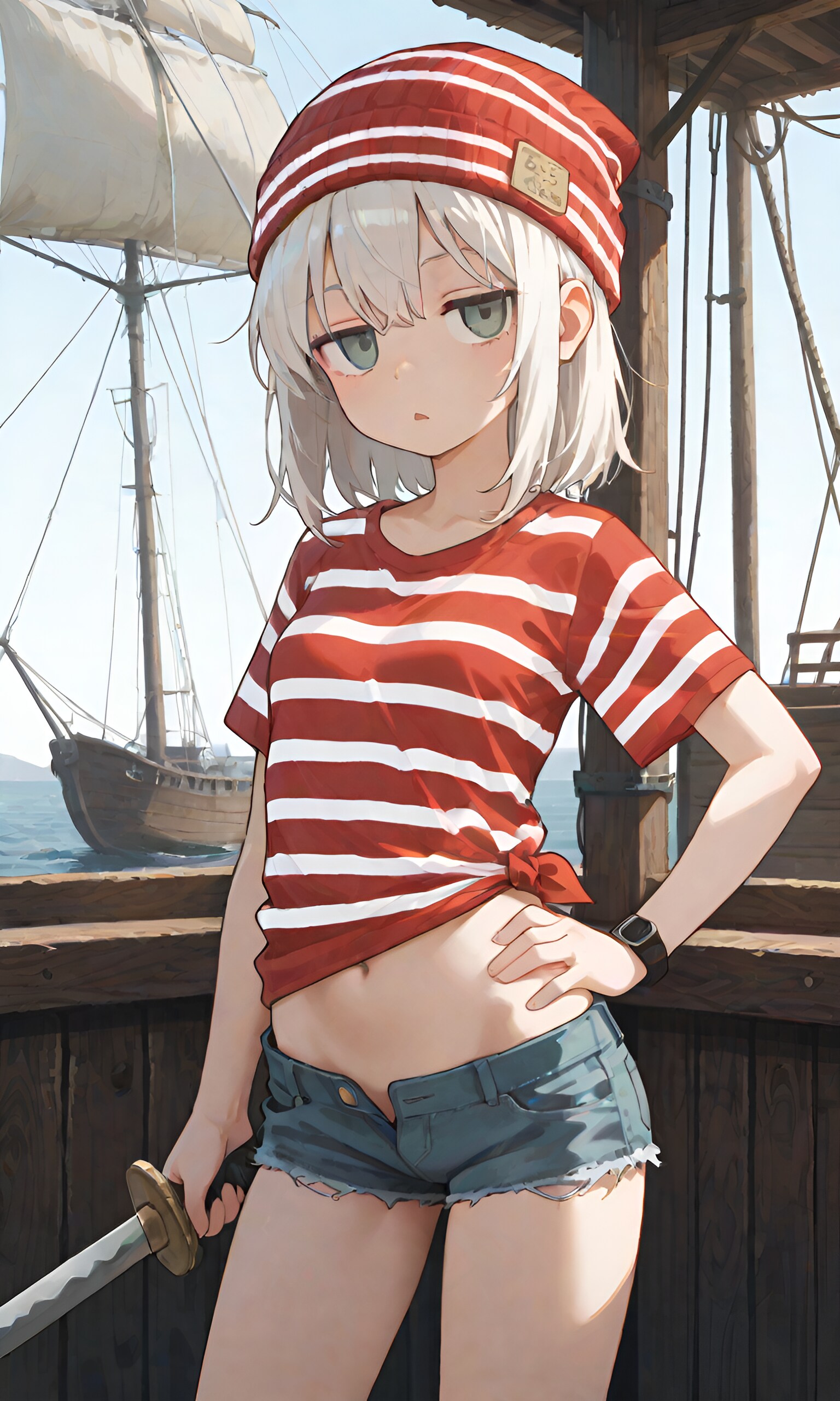 新入りちゃん | の人気AIイラスト・グラビア